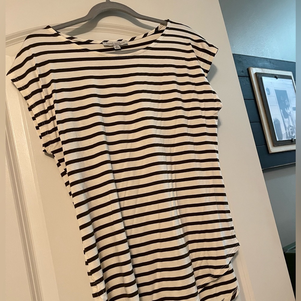 NWOT | Striped Boutique Shirt | M (fits like a L)